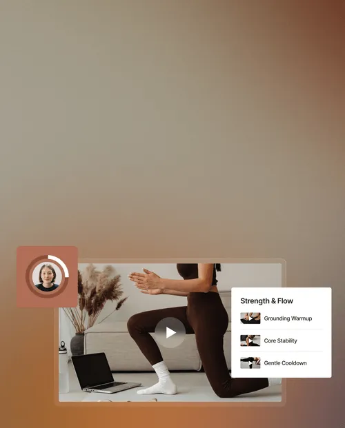 Course builder interface for creating and organizing online courses in Kajabi