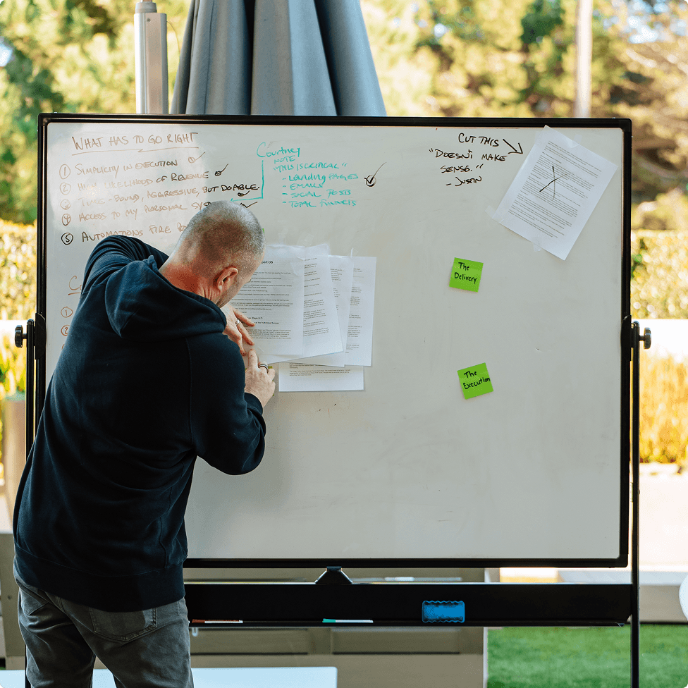 Justin's plan shows you exactly how to build your first digital product and get to your first sale. No guesswork, no six-month build.