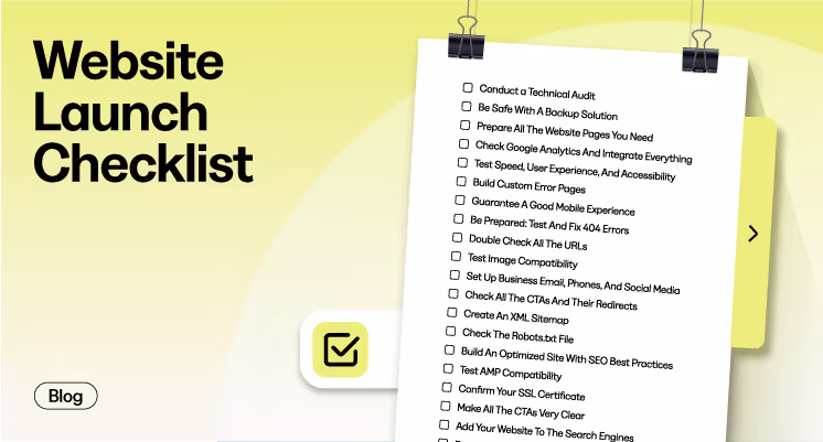 Website Launch Checklist: 20 Tips You Can’t Ignore