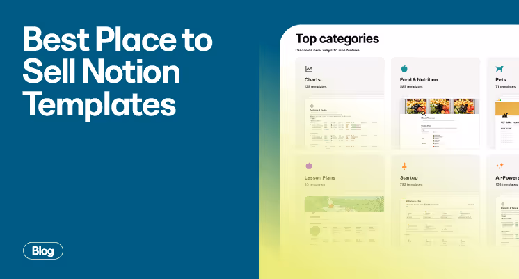 Best Place To Sell Notion Templates