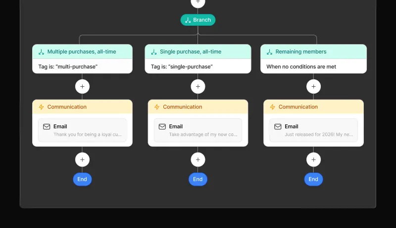 Automation Branching: Build Smart Customer Journeys in One Flow