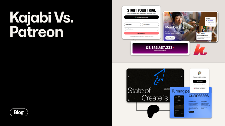 Kajabi vs. Patreon: Which membership platform is best? [2025]