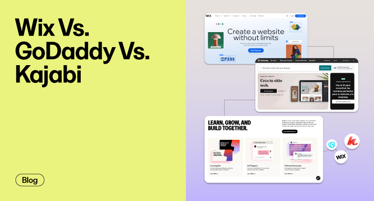 Wix vs. GoDaddy vs. Kajabi: A Full Comparison [2025]