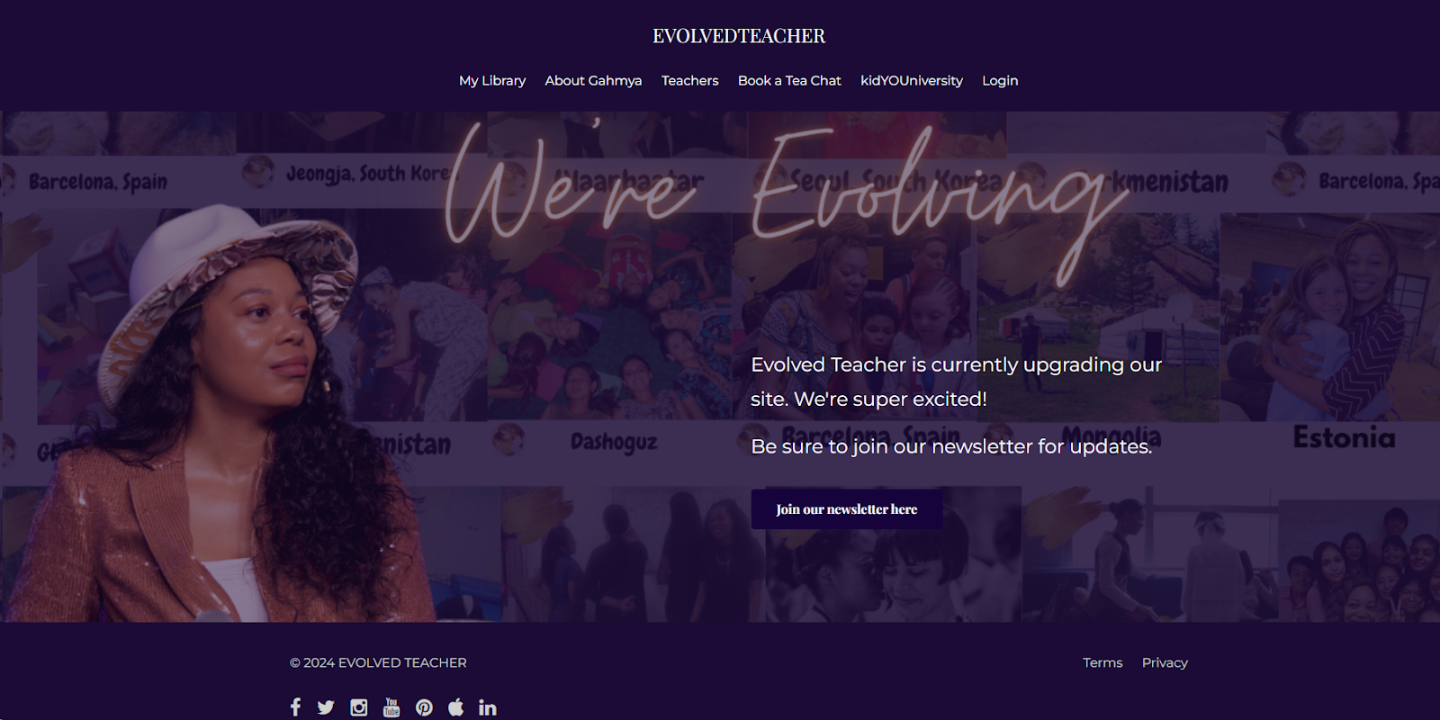 The Evolved Teacher's homepage