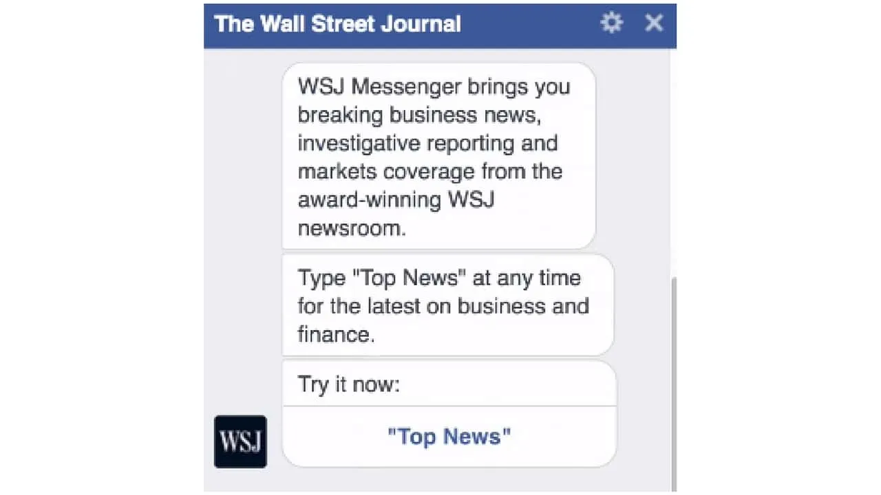 Wall Steet Journal Chat Bot