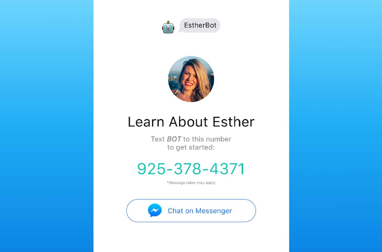 Esther bot chat
