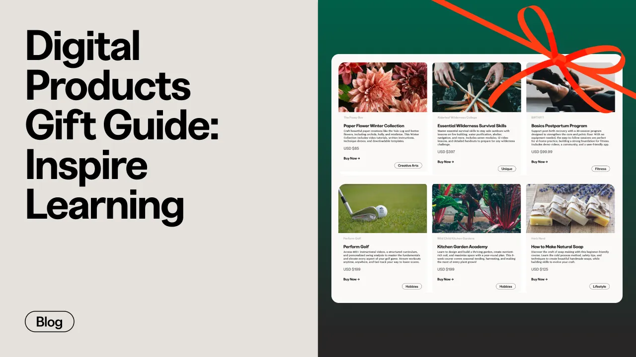 2024 Digital Product Gift Guide: Inspire Learning