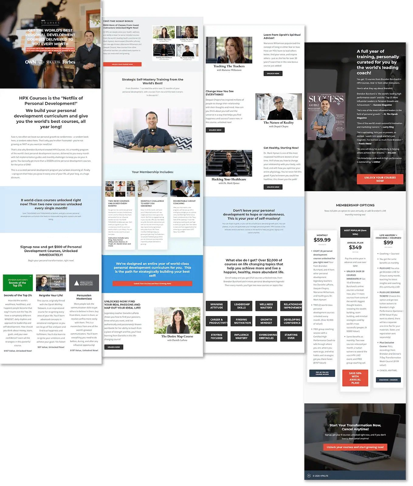 HPX course brendan burchard