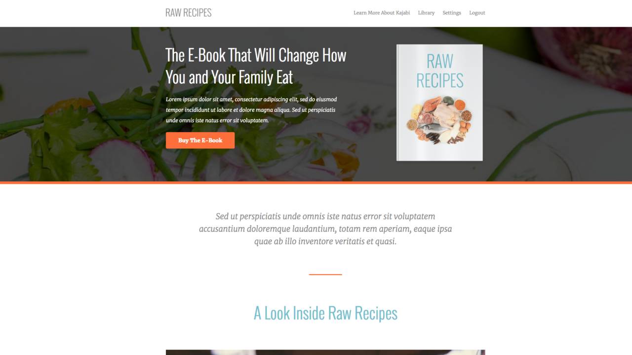 Landing Page Spotlight: Lucille and Her 5 CTA's