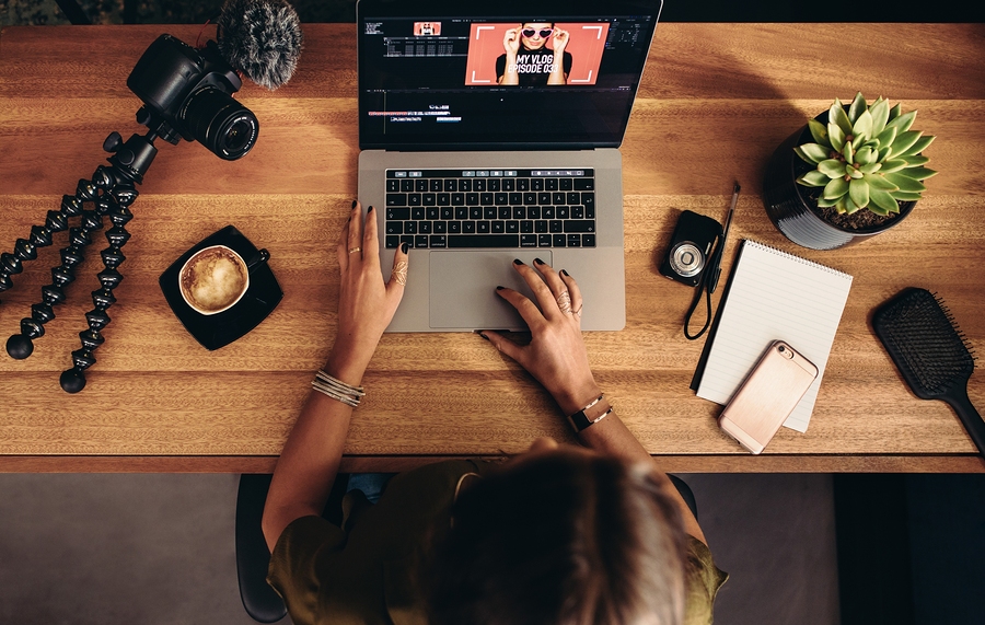working on an exciting blog