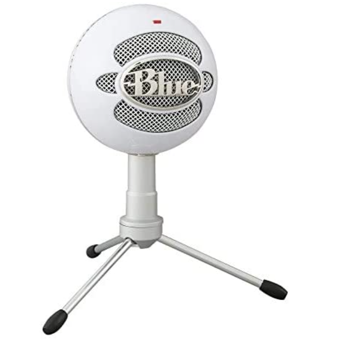 Blue brand microphone
