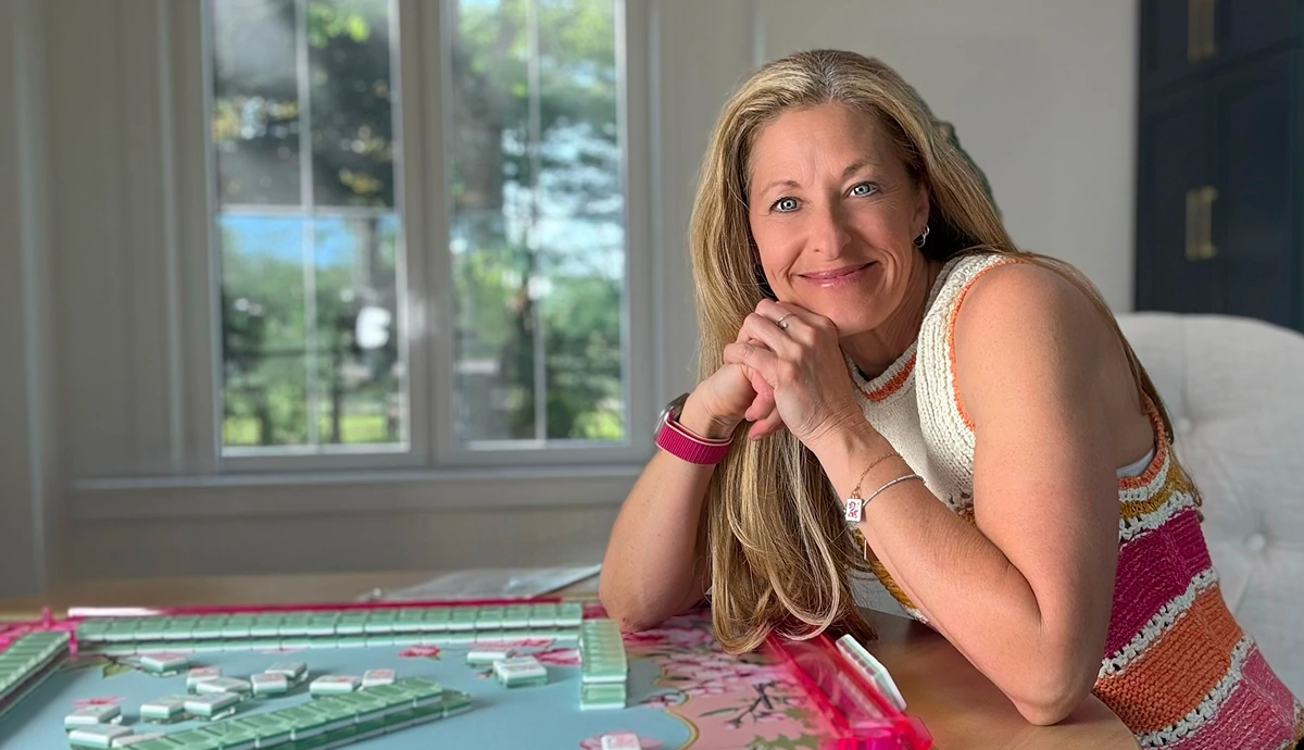 She Was Teaching Fitness Online Before COVID Made It Cool. Now She's Teaching Mahjong.