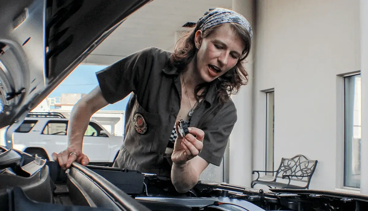 Meg Dietrich Fixed Cars for a Living. Now She Teaches Women Car Care, and the Confidence That Comes With It.