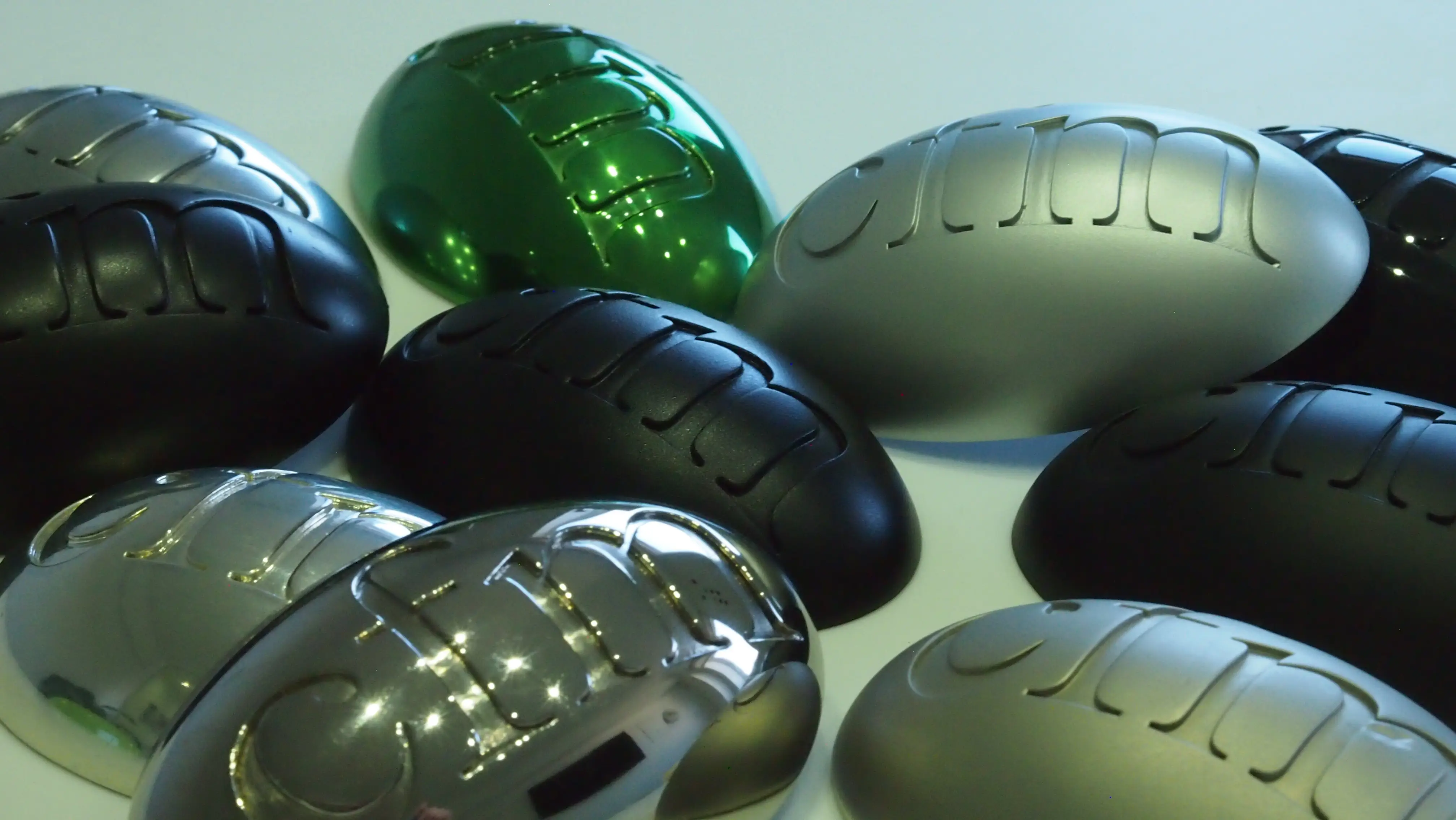 Logo With Various Paint Finishes