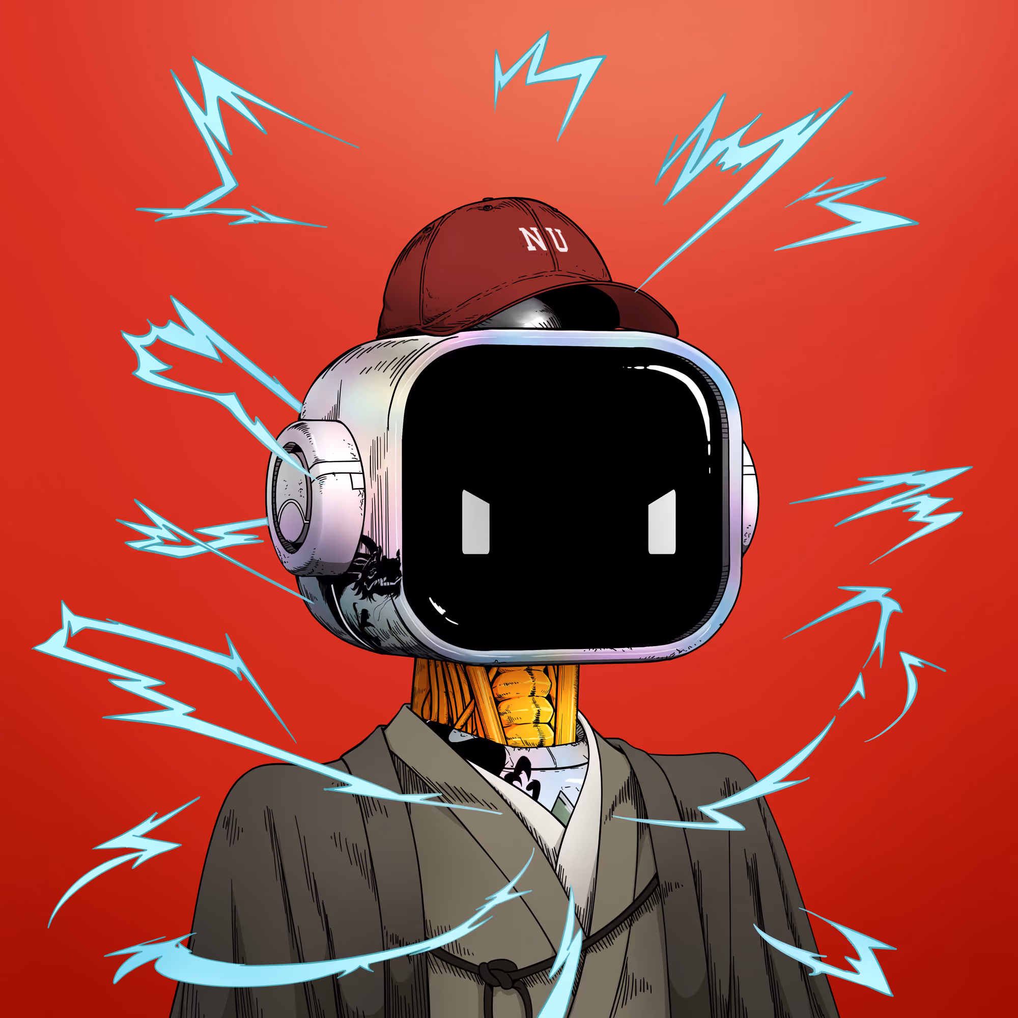 profile picture NFT robot character