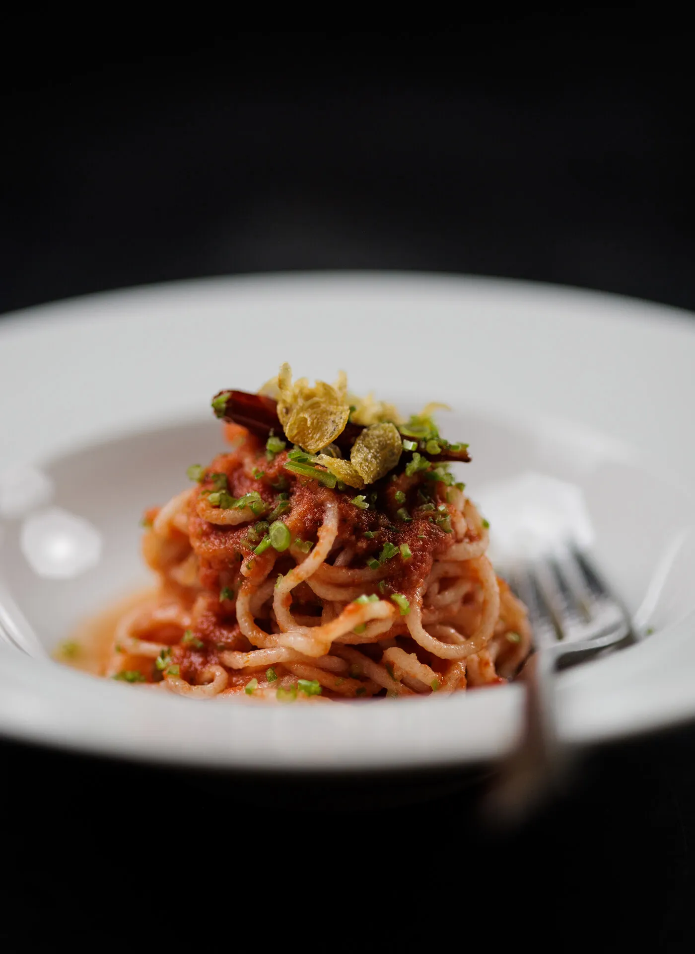 Spicy Tomato Shrimp Pasta