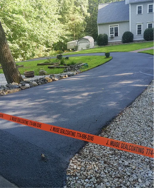 Residential sealcoating job
