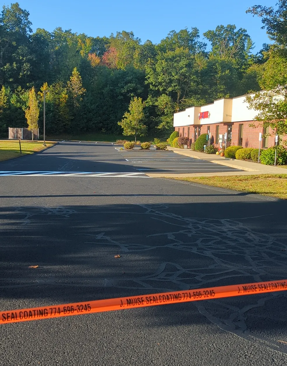 Commercial Sealcoating job