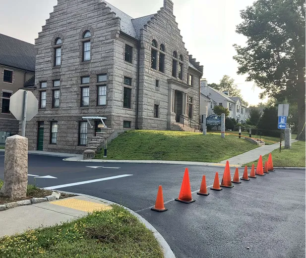 Commercial Sealcoating job