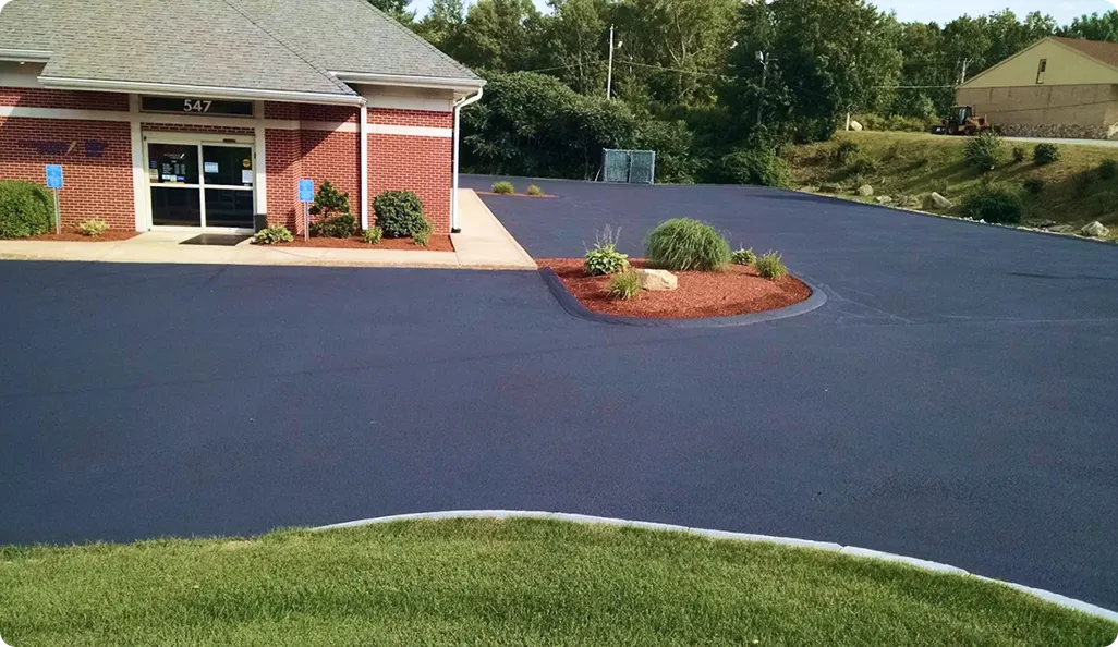 Commercial Sealcoating job