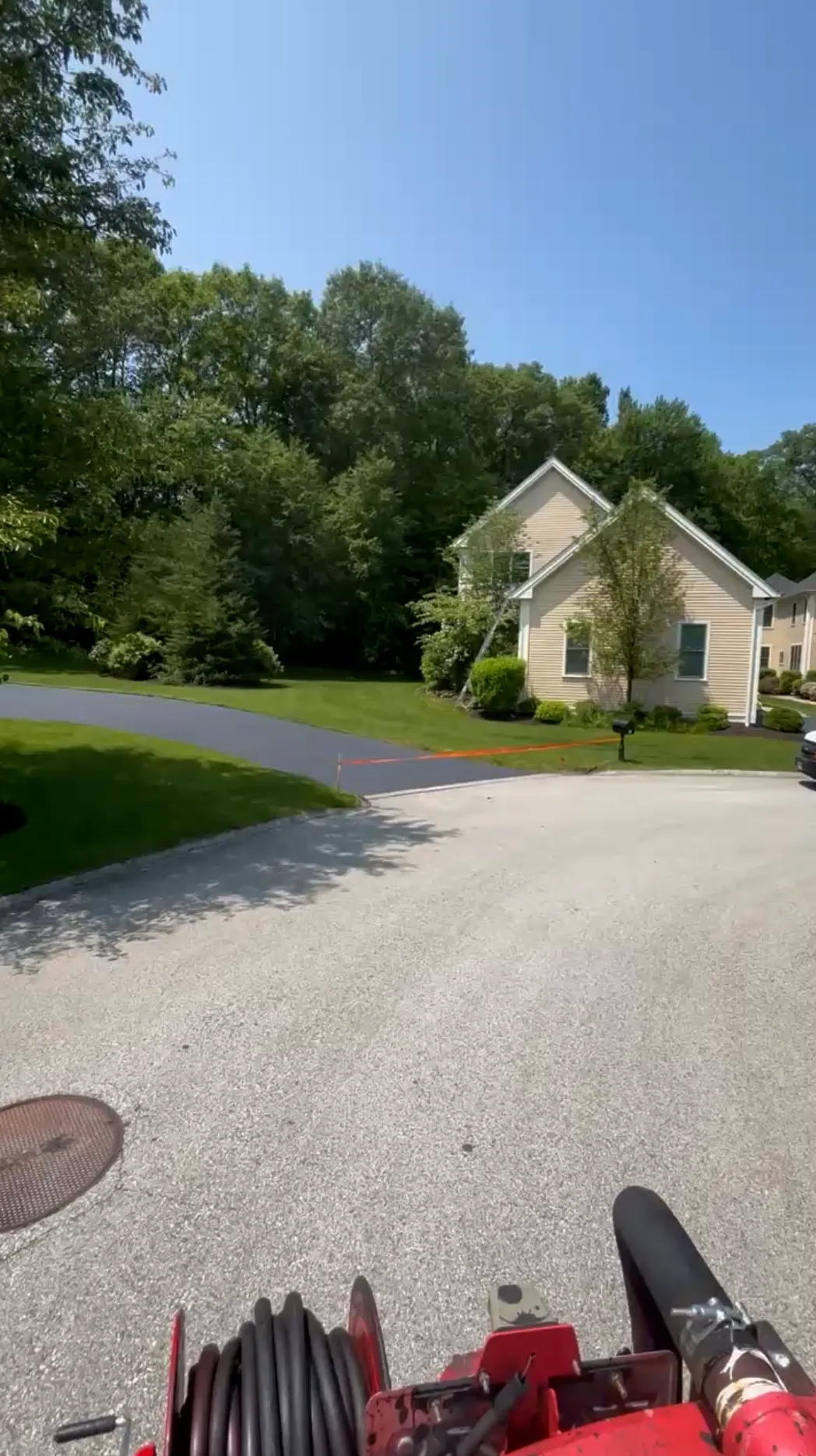 Residential Sealcoating job