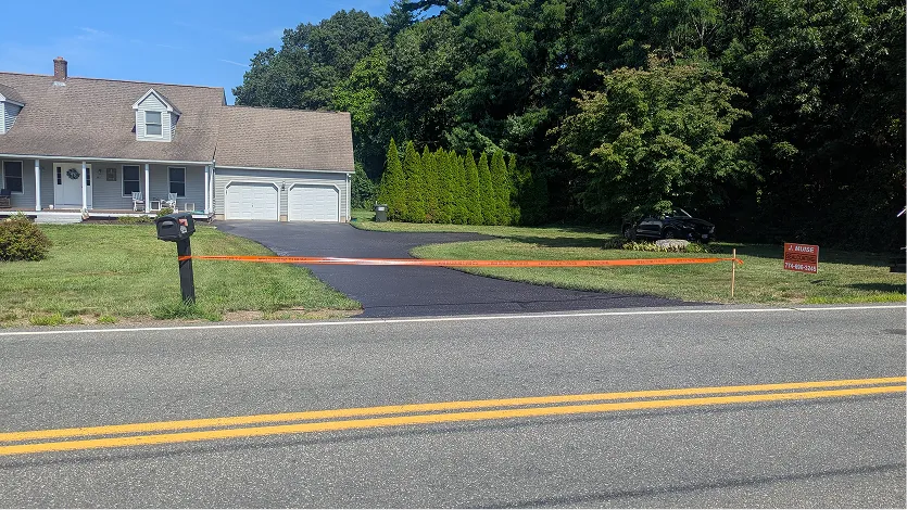 Residential Sealcoating job