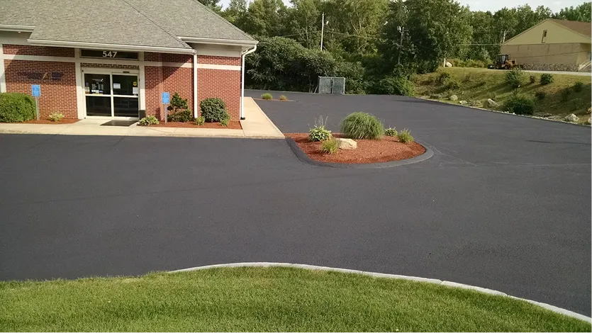 Commercial Sealcoating job