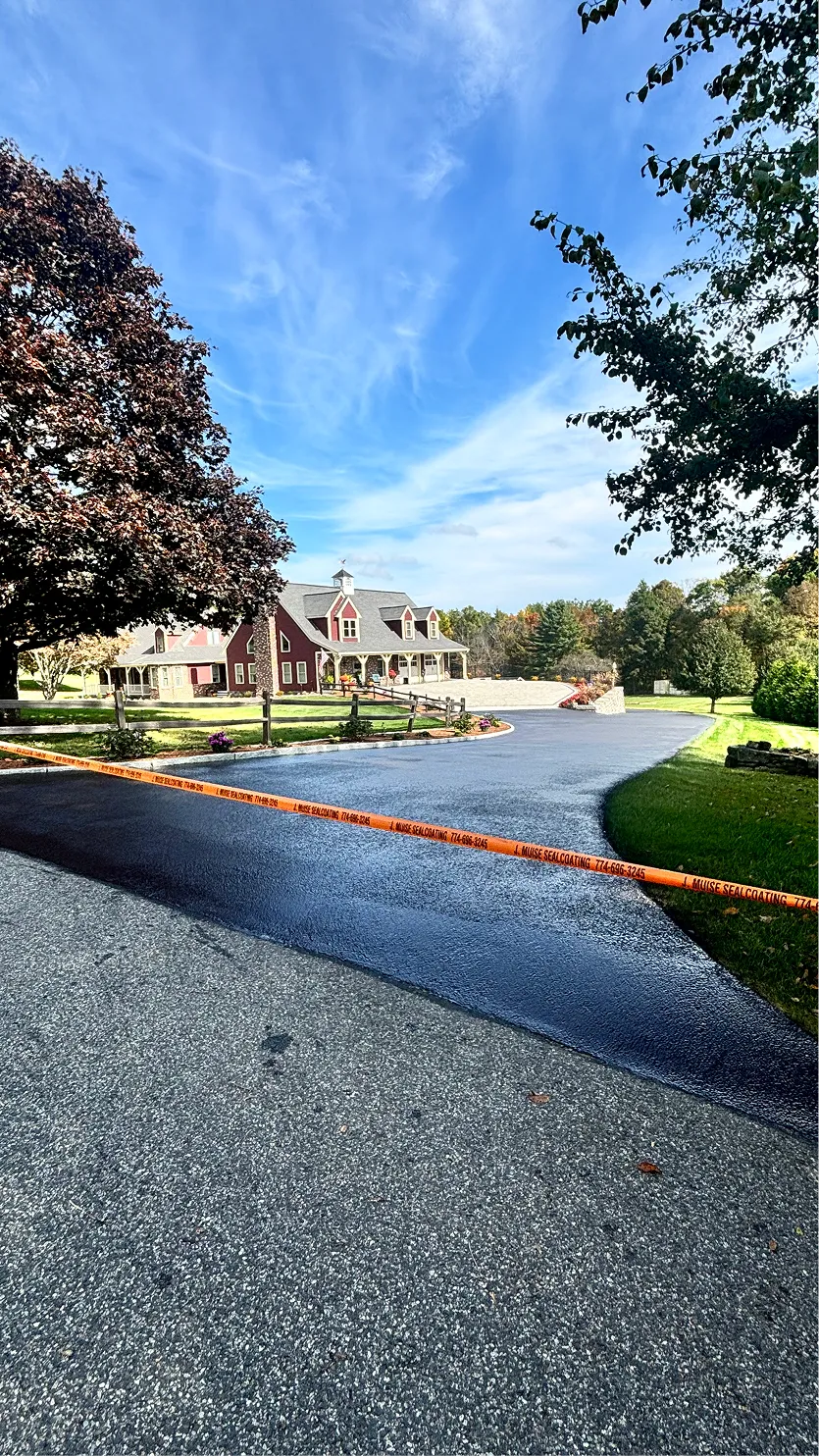 Commercial Sealcoating job