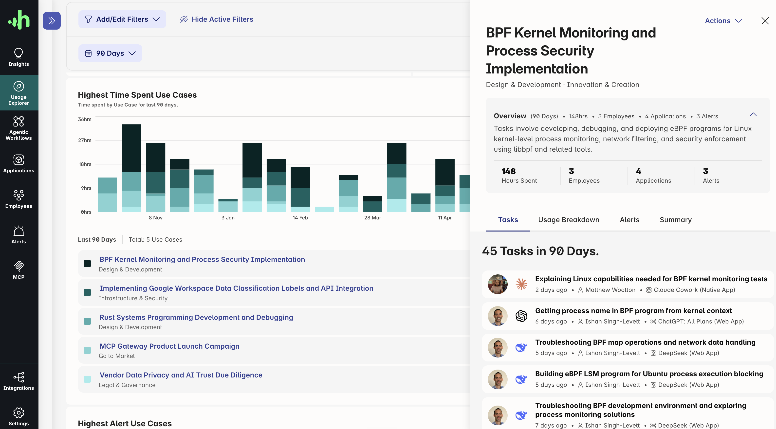 Harmonic Security AI Systems summary screenshot
