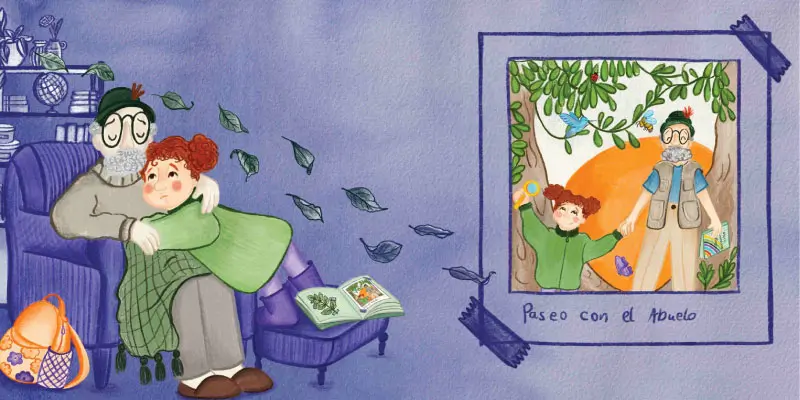 Maggie y el abuelo portada