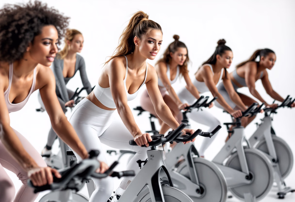 image of group class in action (for a gym)