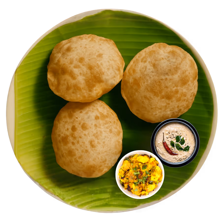 Poori Masala (3Pcs)