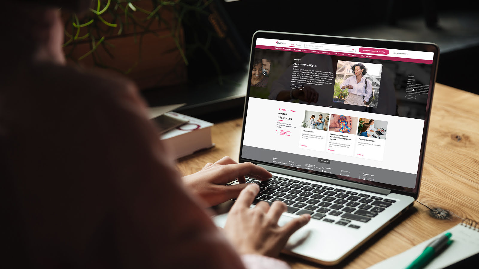 A Bolha faz a sustentação do site Fleury e outros mais 70 sites dentro do grupo