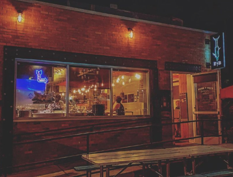 Exterior photo of Fish N Beer restaurant