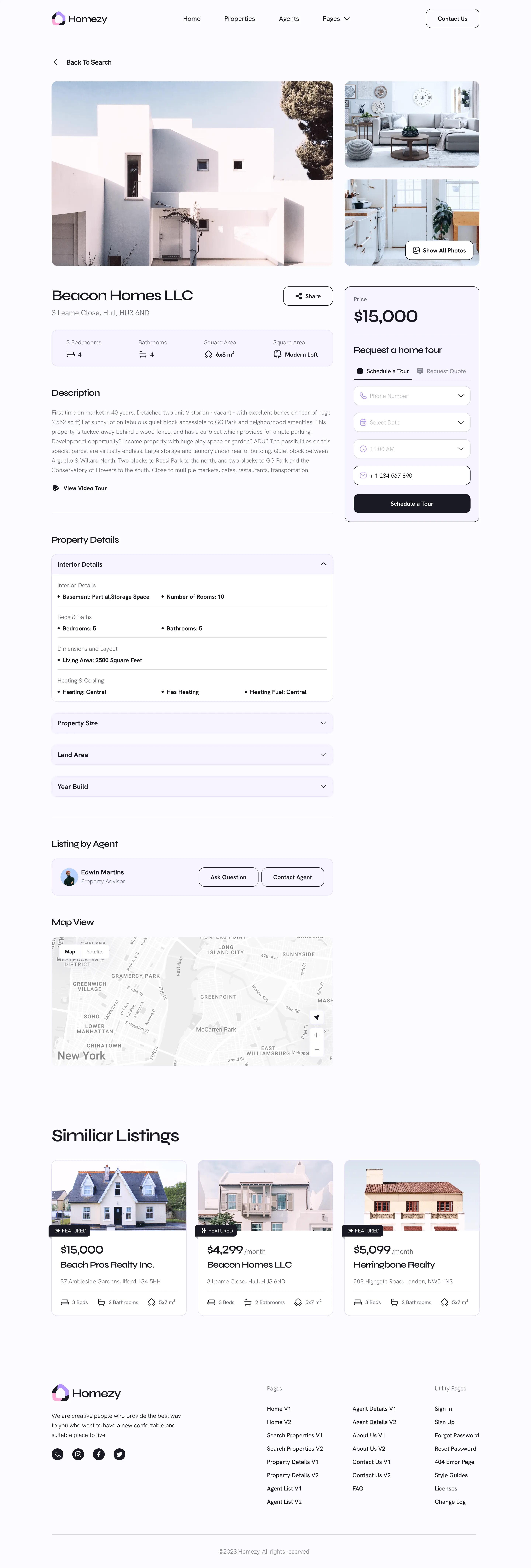 Homezy - Property Details V1