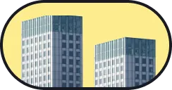 Homezy - Town Buildings Icon