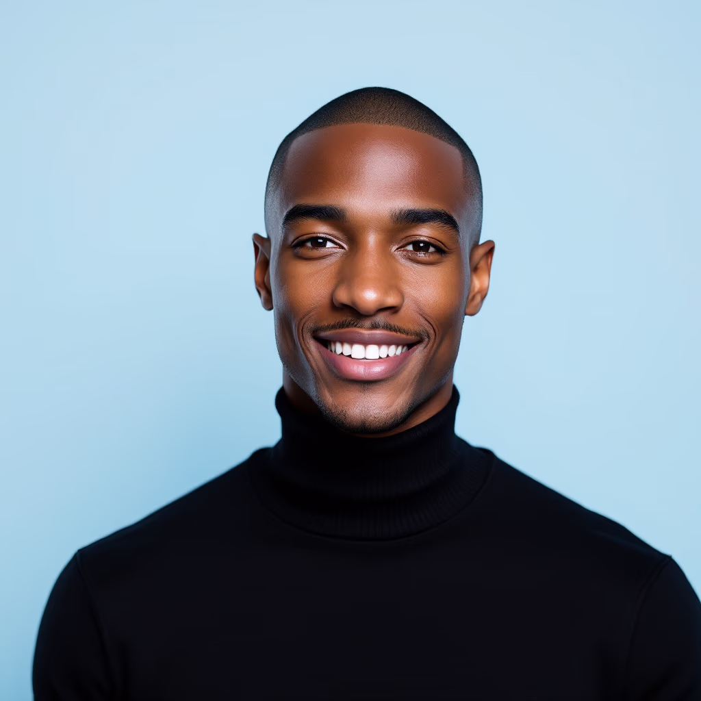 [headshot] image of customer (for a furniture store)