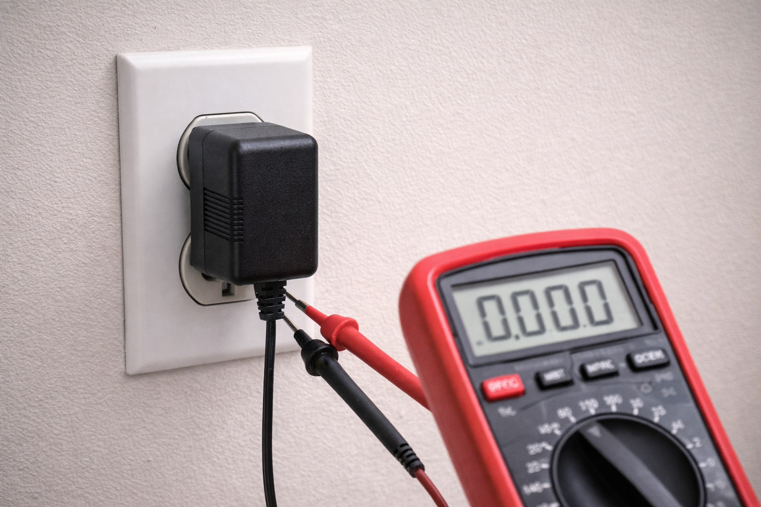 Electrical outlet with plugged device not working