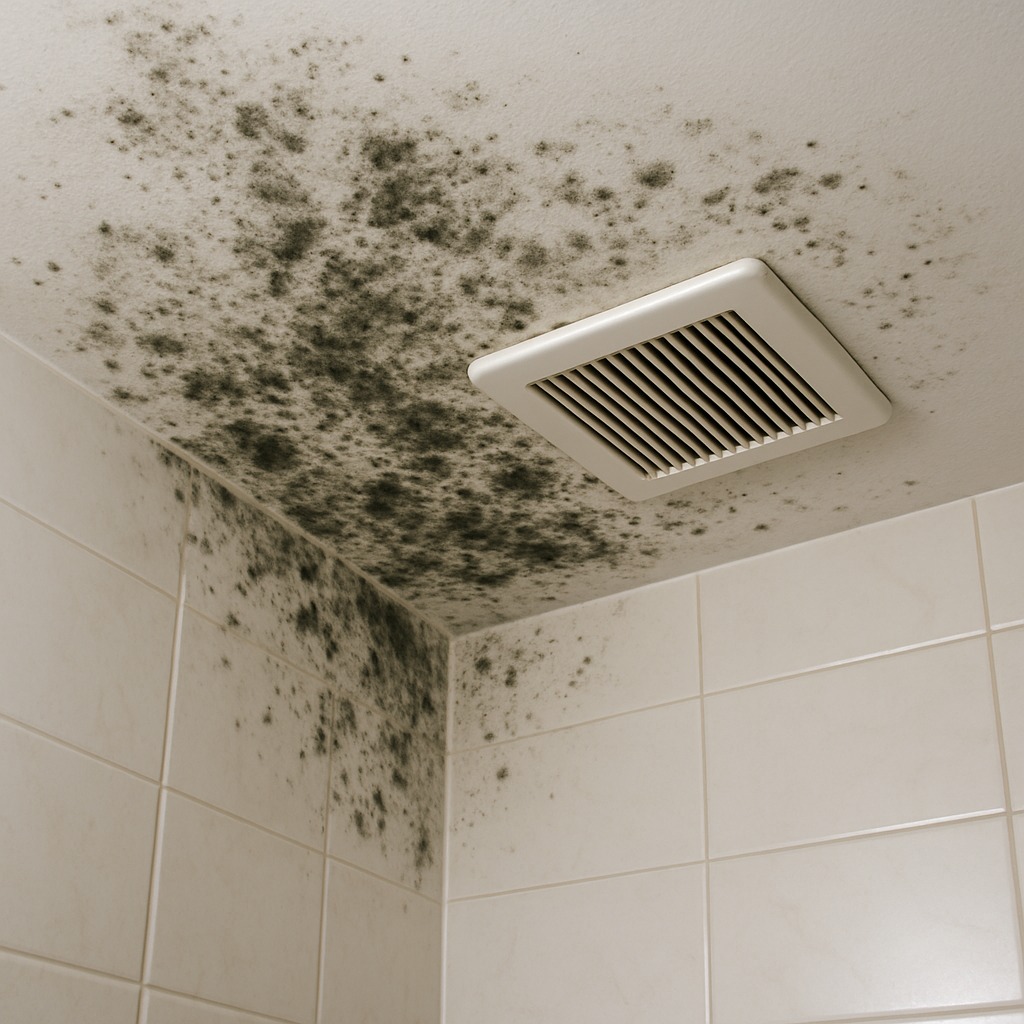 Mold on Bathroom Ceiling? Urgent Fix Guide (2024 Costs)