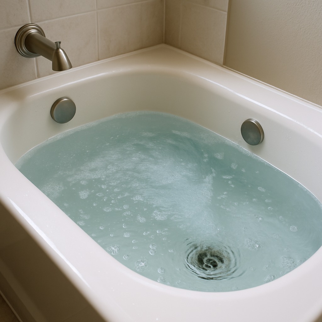 Bathtub Not Draining? Fix It Fast Before Costly Water Damage
