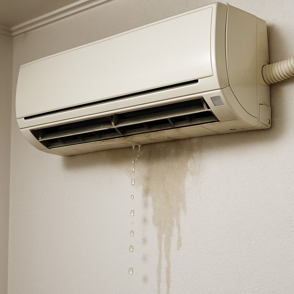 AC Leaking Water Inside? Emergency Fix Guide (2024 Cost Data)