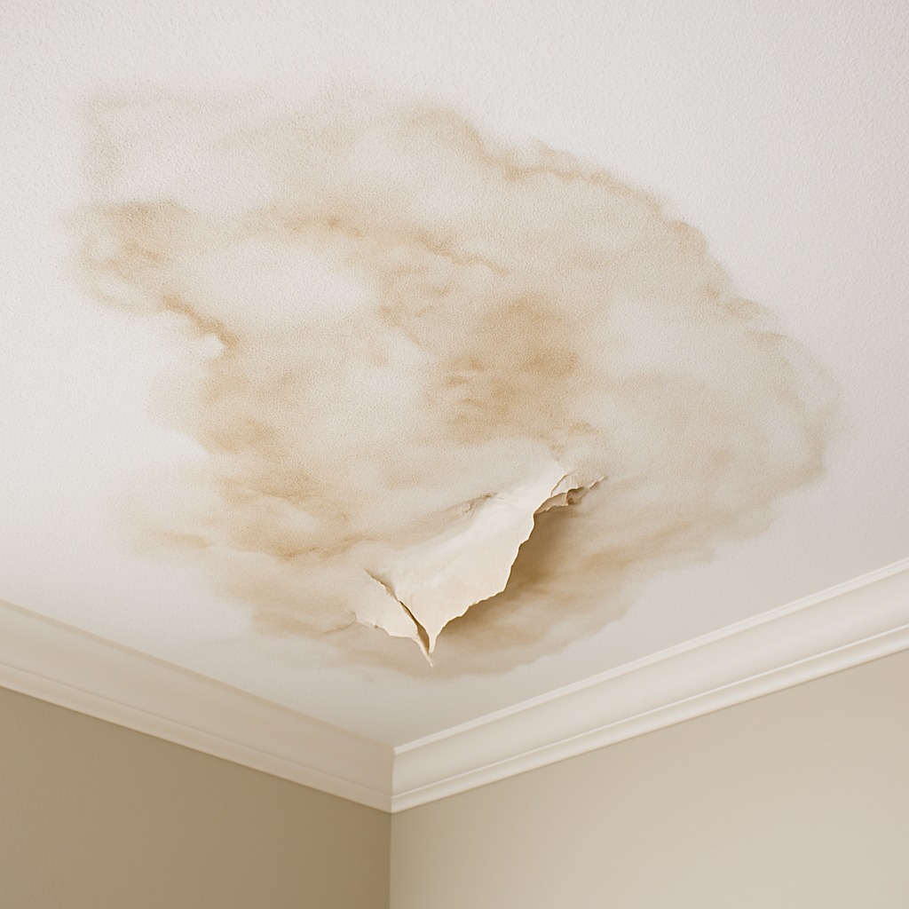 Water Damage on Ceiling: Emergency Fix Guide (2024 Costs)