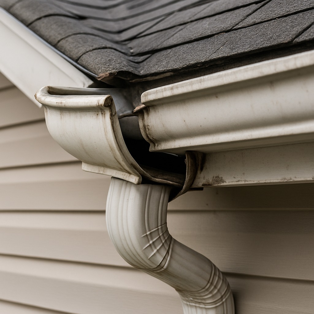 Gutter Pulling Away From House? Fix It Before Fascia Rots