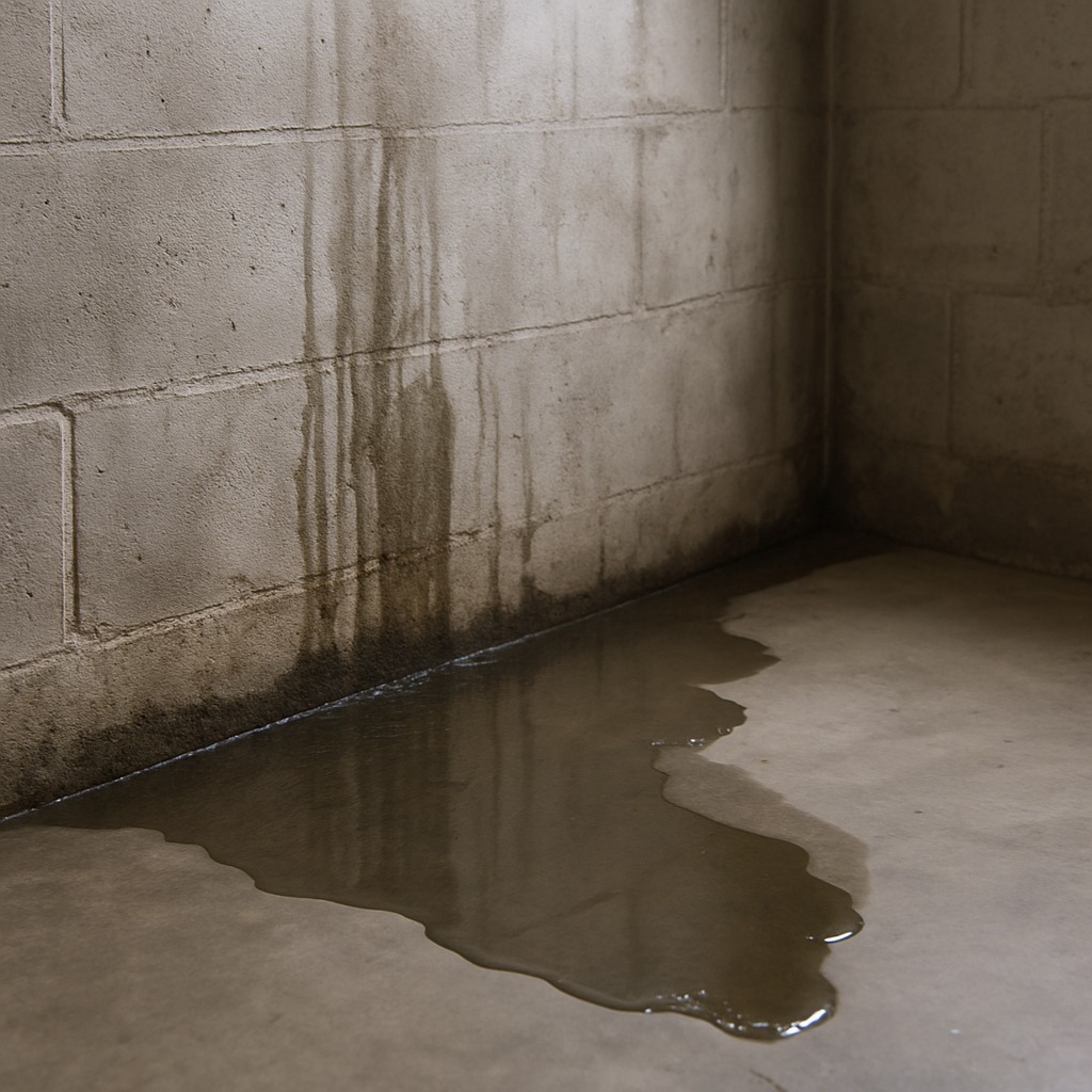 Basement Water Seeping Through Walls: Emergency Fix Guide 2024