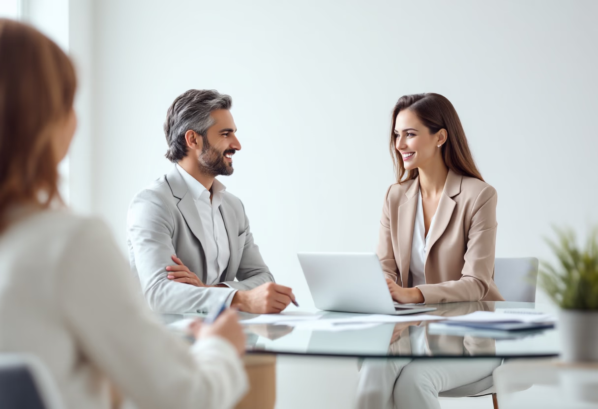 image of client consultation