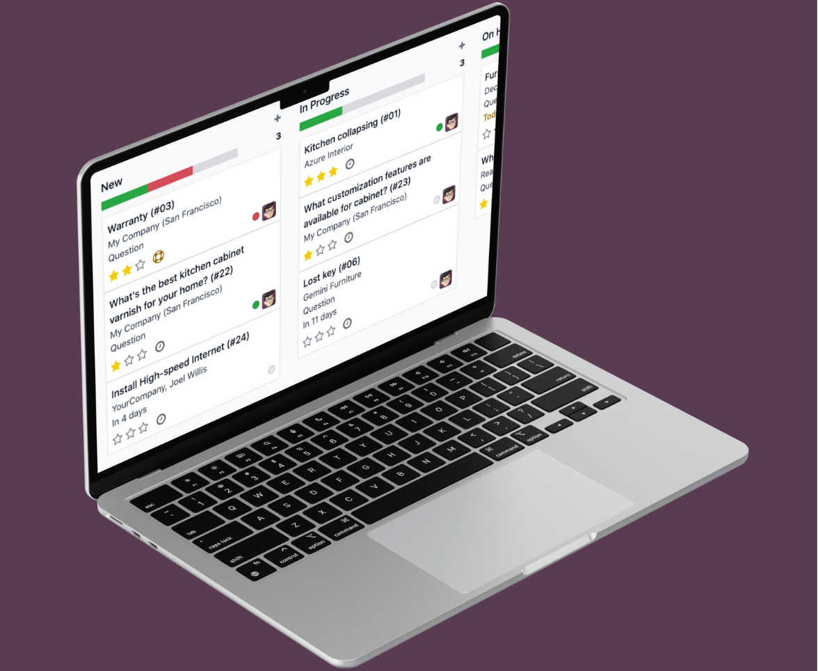 Odoo HelpDesk - Deployment for Purchase Support.