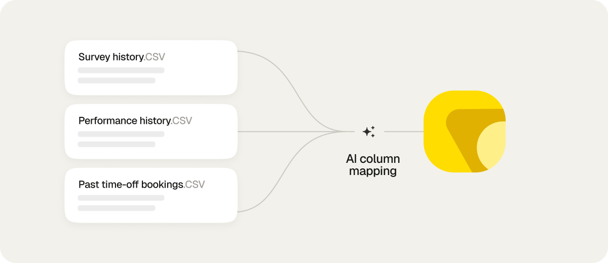Import surveys from Excel or CSV