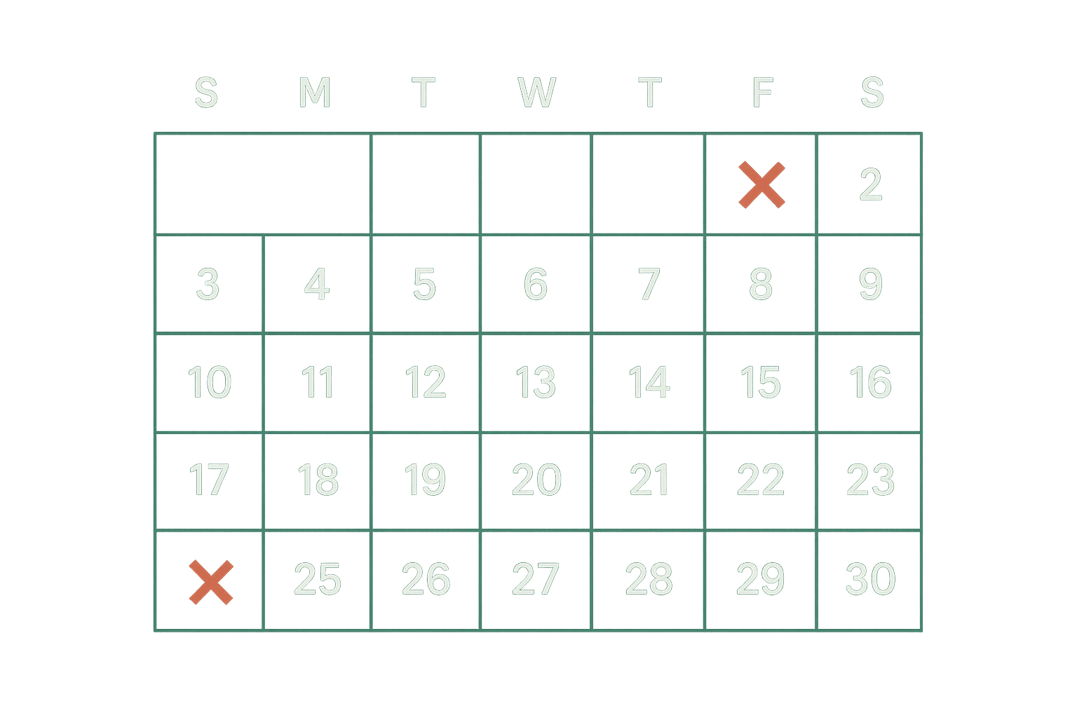Set your trading days