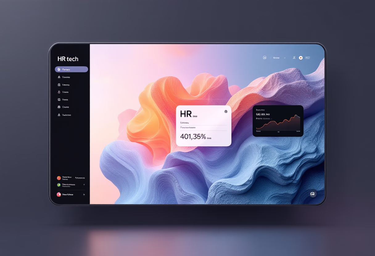 [modern tech interface]