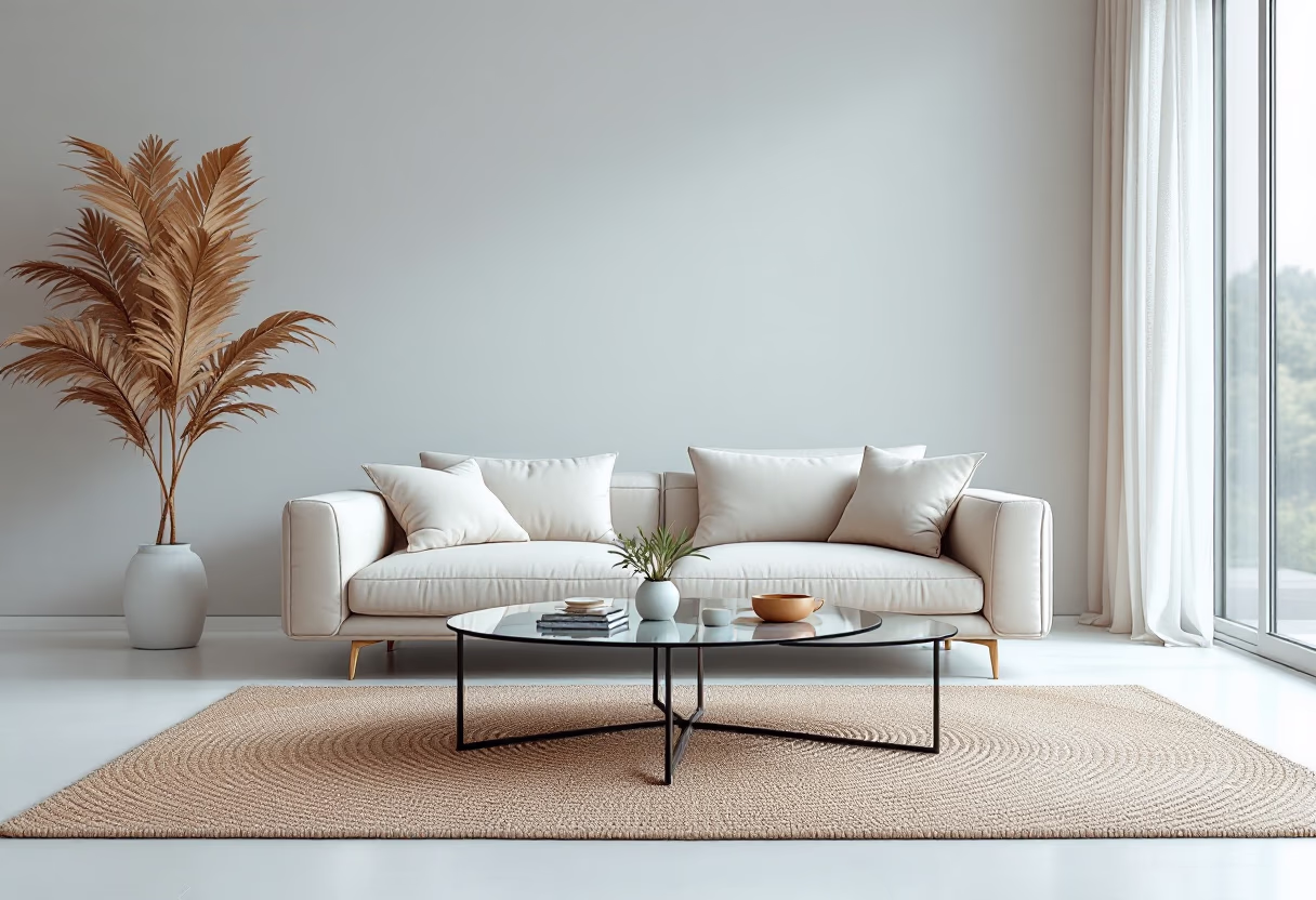 image of living room setup (for a home goods store)